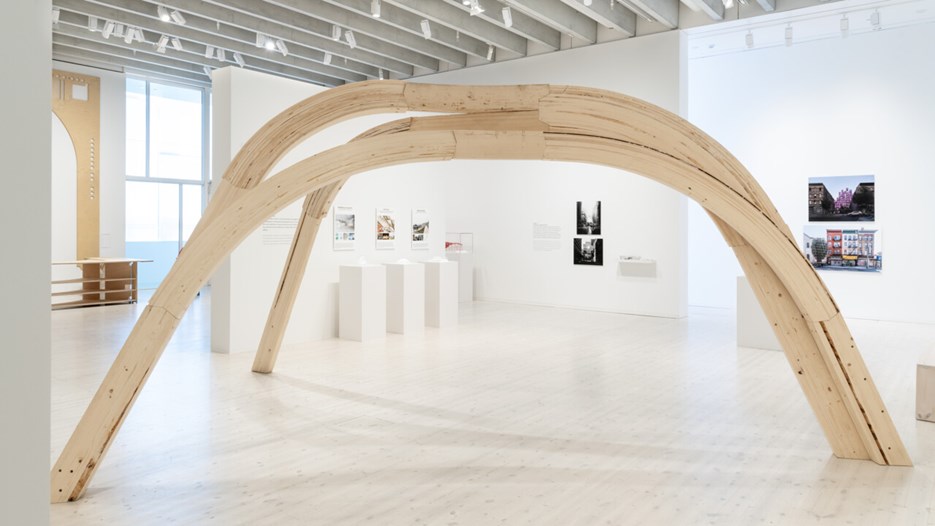 Architectures of Transition, Bildmuseet 2021. Exhibition photo: Mikael Lindgren.