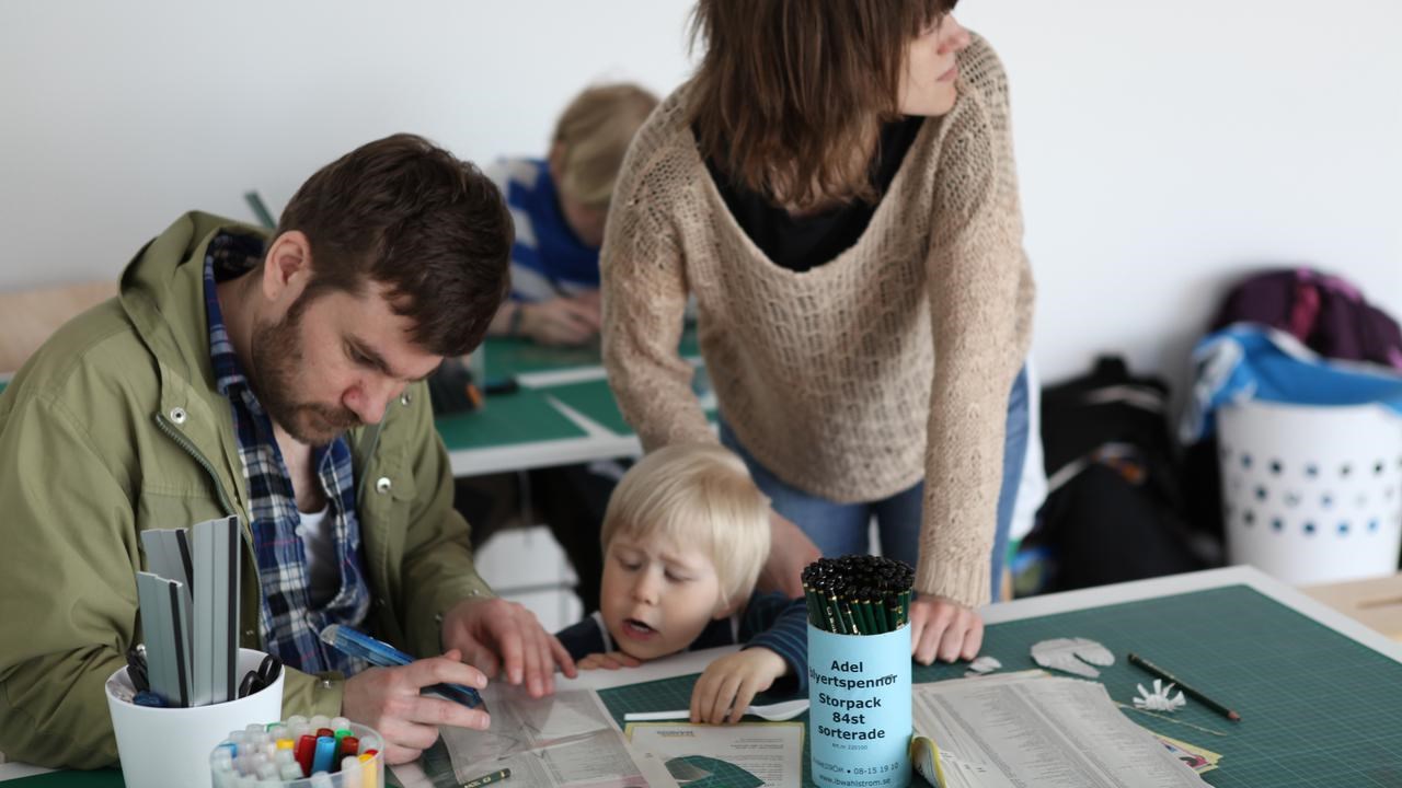 Invigning av Bildmuseets nya lokaler på Konstnärligt campus, 2012. Opening day of Bildmuseet at Arts Campus, 2012.