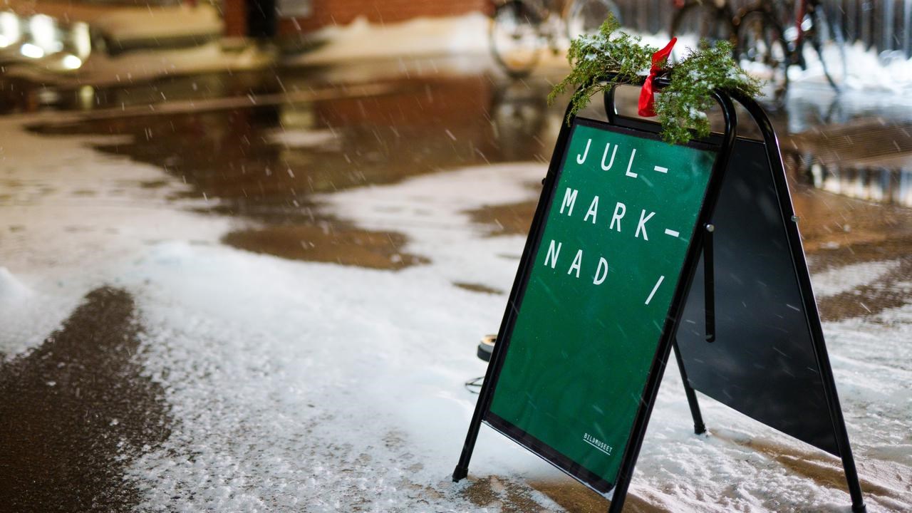 Julmarknad på Bildmuseet