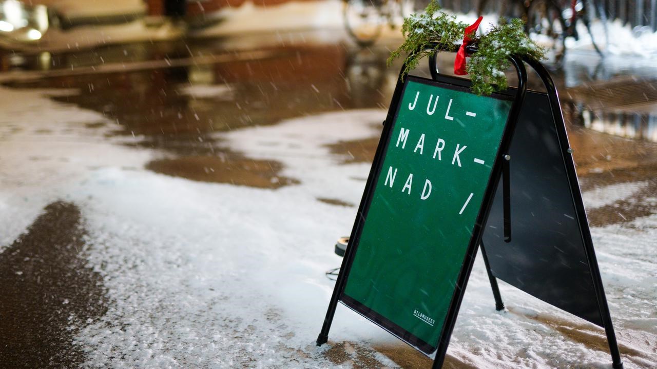 Julmarknad på Bildmuseet