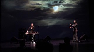 Avant Joik, performance at Hebbel am Ufer, 2019