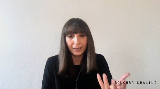 Film:  Interview with Bouchra Khalili