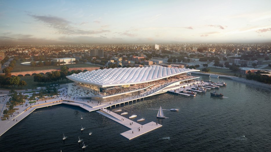 3XN, Sydney Fish Market, 2021