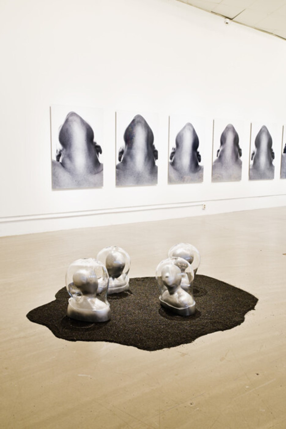 Maria Miesenberger, Vy från utställningen, Bildmuseet 2009-2010. Maria Miesenberger, View from the exhibition, Bildmuseet 2009-2010.