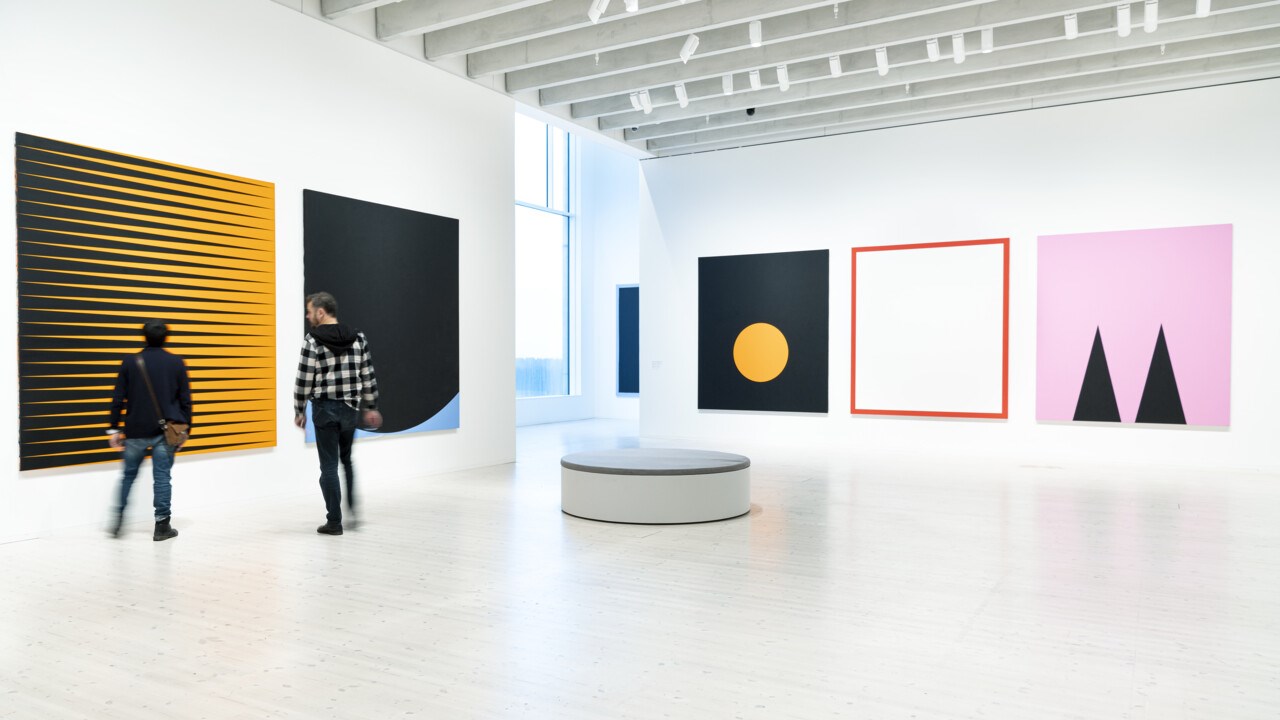 Ann Edholm / Tungan på ordet, Vy från utställningen, Bildmuseet 2019-2020