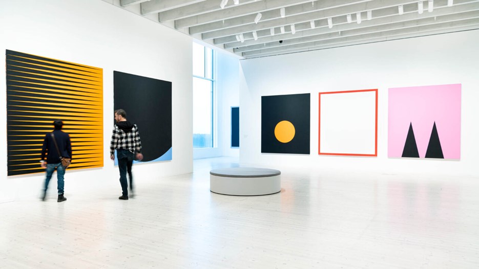 Bilder från Ann Edholms separatutställning på Bildmuseet