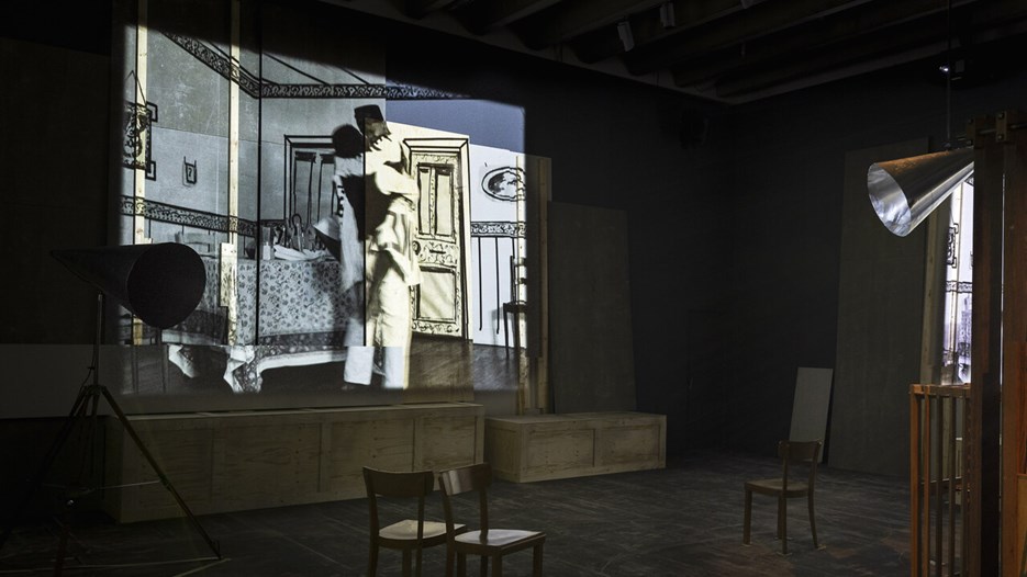 William Kentridge / The Refusal of Time, Vy från utställningen, Bildmuseet 2018-2019