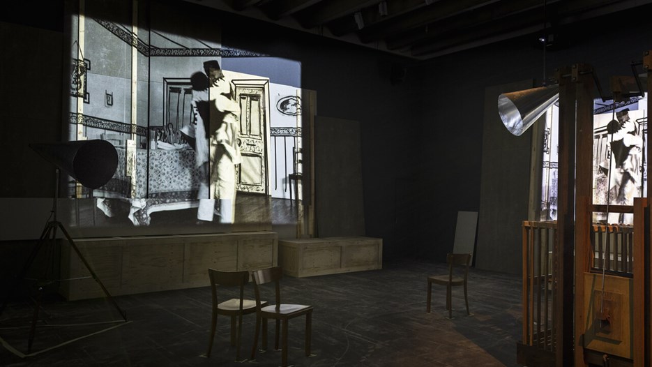 William Kentridge / The Refusal of Time, Vy från utställningen, Bildmuseet 2018-2019