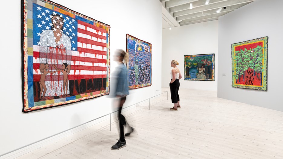 Faith Ringgolds retrospektiv på Bildmuseet