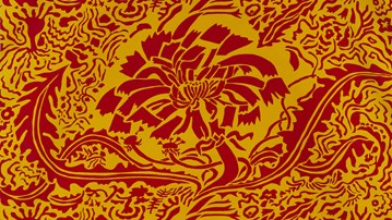 Dandelion, early 60s (yellow, red)