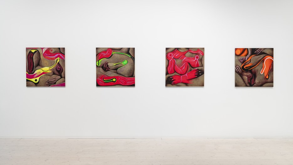 Gabriella Novak, Series of AI-generated Paintings, 2022