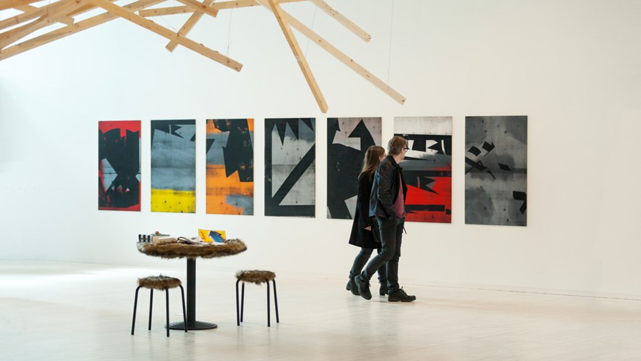 Vernissage för Fool’s Gold / Konsthögskolan Umeå, Bildmuseet 2017