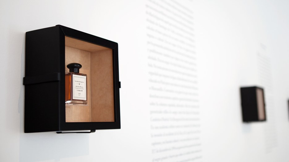 Reynier Leyva Novo / El polvo, la sangre, el sueño común, Detalj från utställningen, Bildmuseet, 2013