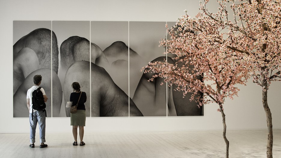 Right is Wrong, Vy från utställningen, Bildmuseet 2014. Right is Wrong, View from the exhibition, Bildmuseet 2014.