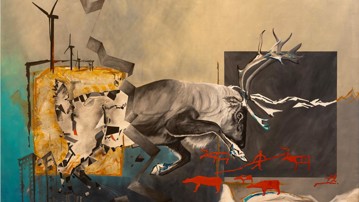 Niklas Blindh, Run me into history of eternity, 2021. Foto: Wil Lee-Wright