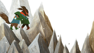 Anders Holmer, illustration ur Utflykt, 2024.