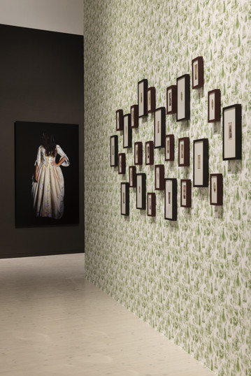 Nina Mangalanayagam, Tomma Ark, 2026-2027. Vy från utställningen på Bildmuseet. © Nina Mangalanayagam. Med tillstånd från konstnären. Foto: Malin Grönborg.