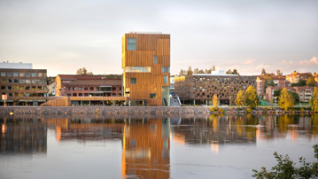 Bildmuseet på Konstnärligt campus. Foto: Johan Gunséus