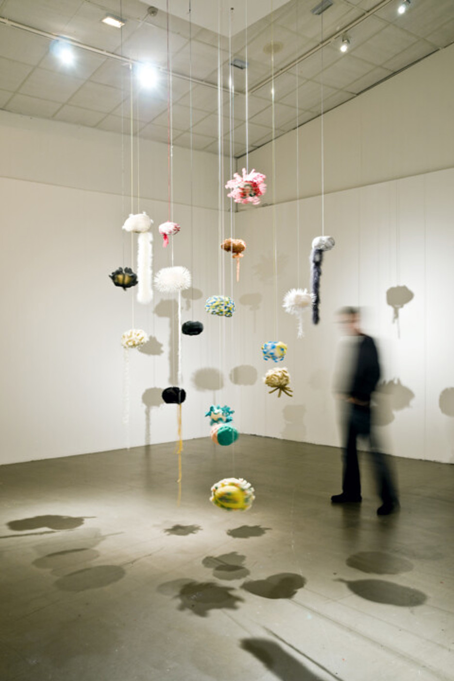 Maria Miesenberger, Vy från utställningen, Bildmuseet 2009-2010. Maria Miesenberger, View from the exhibition, Bildmuseet 2009-2010.