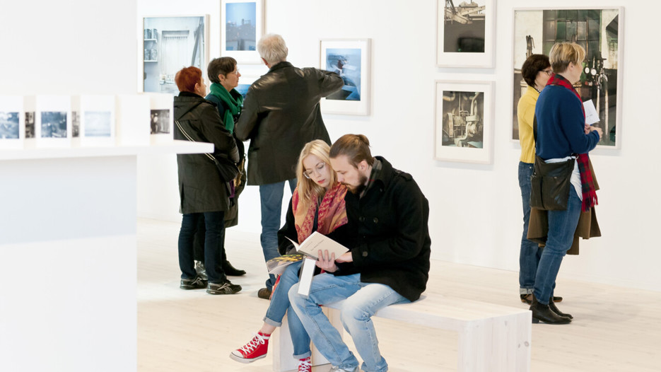 Dayanita Singh / En fotografs äventyr, Vy från utställningen, Bildmuseet 2012-2013