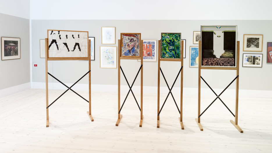 Kirunatopia / I skuggan av framtiden, Vy från utställningen, Bildmuseet 2012