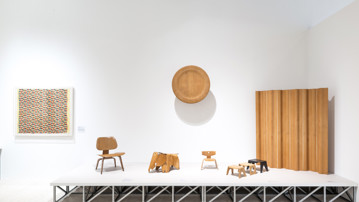 Charles och Ray Eames, Vy från utställningen, Bildmuseet 2016