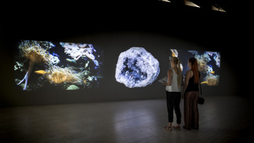 Saara Ekström / Alkemi, Vy från utställningen, Bildmuseet 2016. Saara Ekström / Alchemy, Exhibition view, Bildmuseet 2016