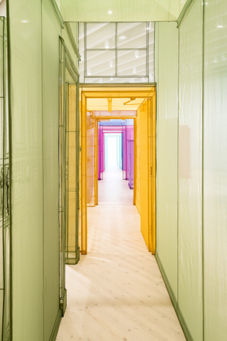 Do Ho Suh / Passager, Vy från utställningen, Bildmuseet 2017-2018