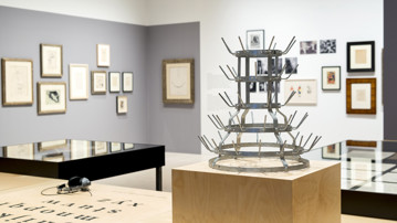 Dada är Dada, Vy från utställningen, Bildmuseet 2017-2018