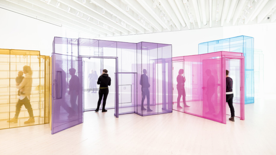 Do Ho Suh / Passager, Vy från utställningen, Bildmuseet 2017-2018