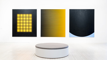 Ann Edholm / Tungan på ordet, Vy från utställningen, Bildmuseet 2019-2020