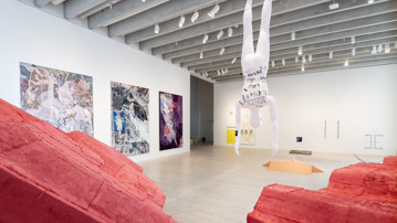 C.R.E.A.M. (Cash Rules Everything Around Me) / Konsthögskolan Umeå, Vy från utställningen, Bildmuseet 2018