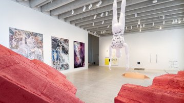 C.R.E.A.M. (Cash Rules Everything Around Me) / Konsthögskolan Umeå, Vy från utställningen, Bildmuseet 2018
