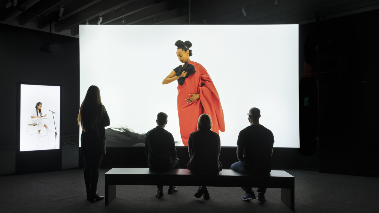 Grada Kilomba / A World of Illusions, Vy från utställningen, Bildmuseet 2019-2020