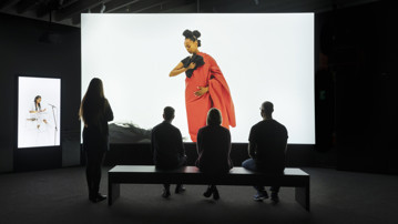 Grada Kilomba / A World of Illusions, Vy från utställningen, Bildmuseet 2019-2020