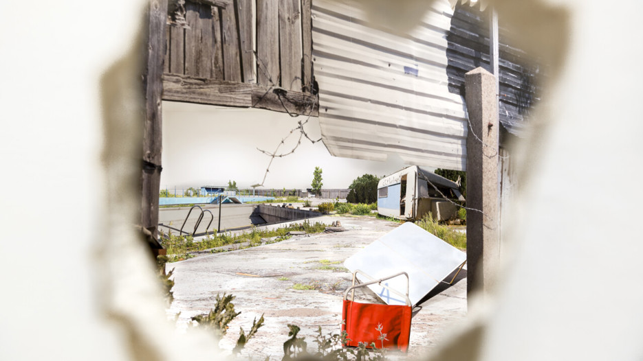 Andreas Johansson / Place Position, Vy från utställningen, Bildmuseet 2014. Andreas Johansson / Place Position, View from the exhibition, Bildmuseet 2014