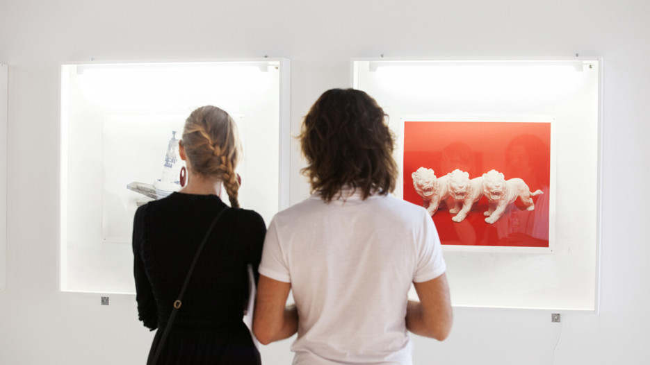Vernissage för utställningen Konsthögskolan 2012 / Twenty Twelve (As We Know It), Bildmuseet. Opening day for the exhibition Academy of Fine Arts 2012 / Twenty Twelve (As We Know It), Bildmuseet.