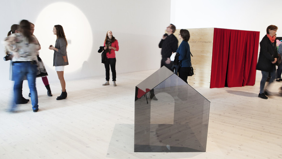 Vernissage för utställningen Konsthögskolan 2012 / Twenty Twelve (As We Know It), Bildmuseet. Opening day for the exhibition Academy of Fine Arts 2012 / Twenty Twelve (As We Know It), Bildmuseet.