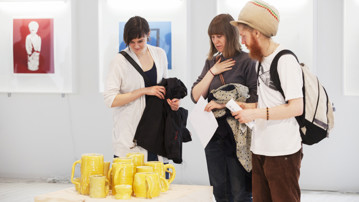 Vernissage för utställningen Konsthögskolan 2012 / Twenty Twelve (As We Know It), Bildmuseet. Opening day for the exhibition Academy of Fine Arts 2012 / Twenty Twelve (As We Know It), Bildmuseet.