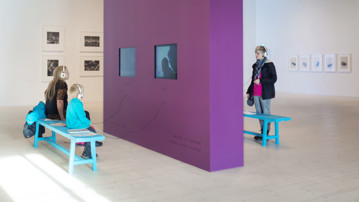 The Spaces Between, Vy från utställningen, Bildmuseet 2015. The Spaces Between, View from the exhibition, Bildmuseet 2015