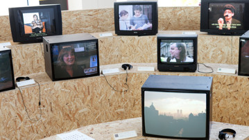 Disobedience Archive (The Parliament), Vy från utställningen, Bildmuseet 2012