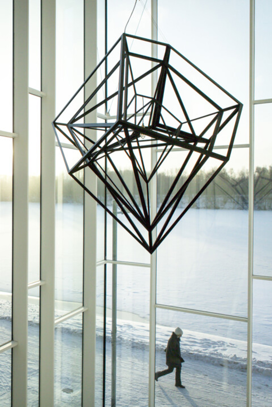 Thilo Frank, Vy från utställningen, Bildmuseet 2014. Thilo Frank, View from the exhibition, Bildmuseet 2014.